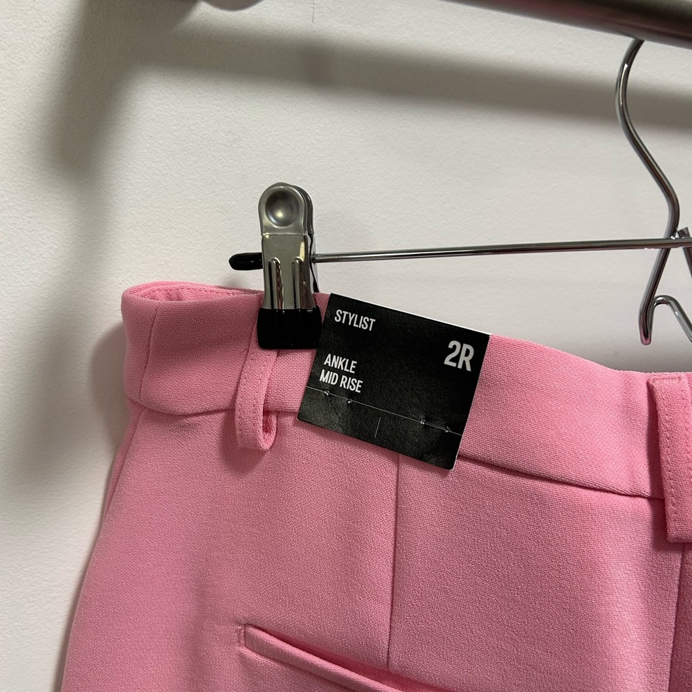 Express Pink Tailored Pants - Picture 4 of 6